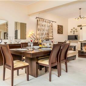 5 bedroom villa with pool & seaview, Perithia, sleeps 10